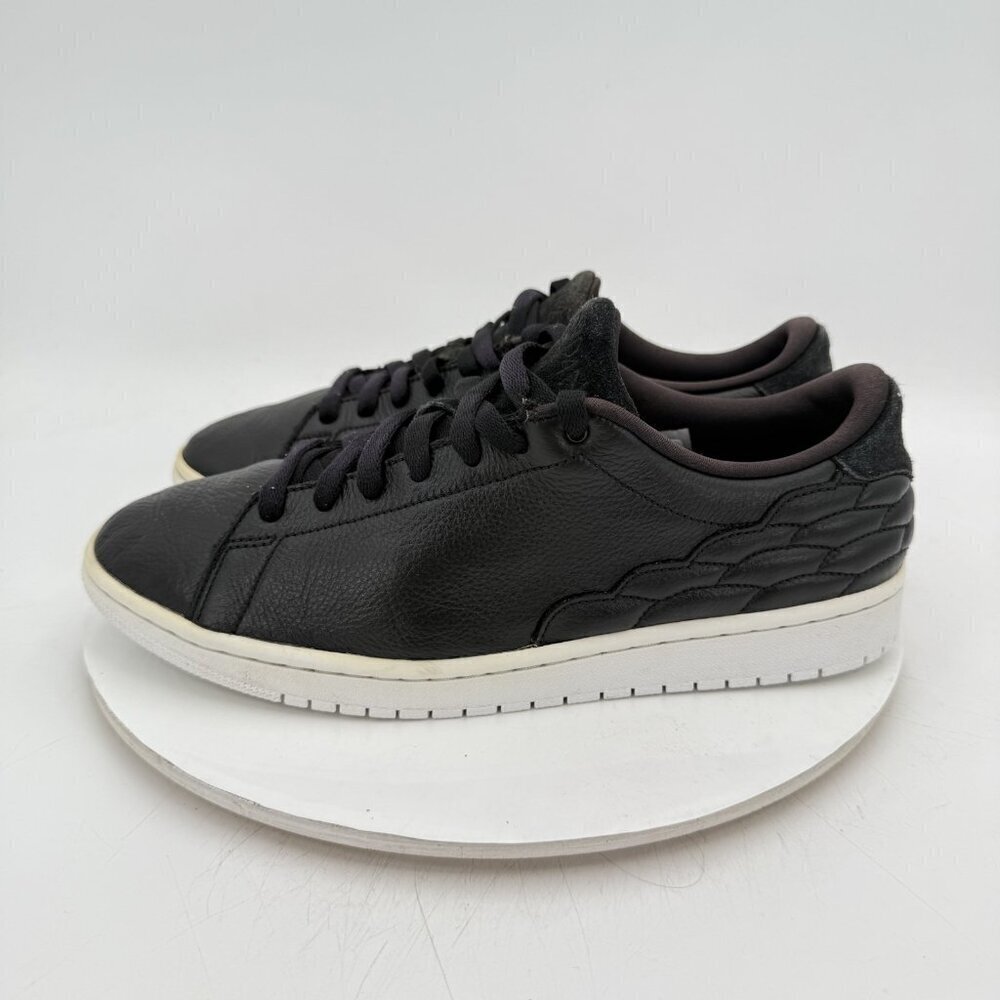 Nike Air Jordan 1 Men Size 11 DJ2756-001 Centre Court Black White Leather Shoes